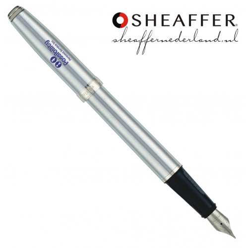 Sheaffer 340-3 Bleistift Prelude, Brushed Chrome Mit Nickel-Trim - Luxuriöser Schreibgerät In Geschenkbox